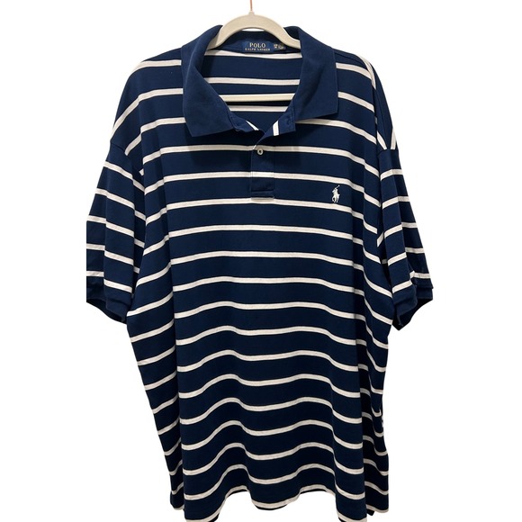 Polo Ralph Lauren Other - VTG Polo Ralph Lauren Men's‎ 3XB Striped Short Sleeve Polo Shirt